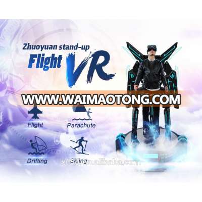 2019  9d Cinem movie  flight VR game simulator  skiing game vr simulator 9d vr game machine simulator  in shopping mall