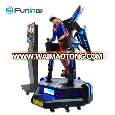 Funin VR 9D VR Virtual Reality 9D VR Skydiving Simulator Amusement Park Train Ride Products