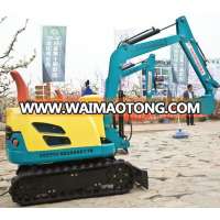 Children entertainment equipment amusement excavator rides