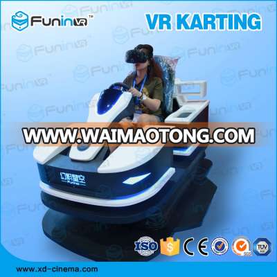 Unique business value used VR Karting Simulator amusement rides glasses virtual reality