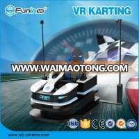 2018 Most Attractive VR Karting Simulator ride game machine 9d virtual reality egg