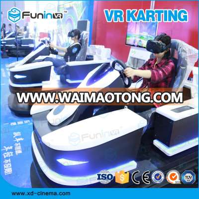 Attractive for children and adult VR Karting Simulator 6dof motion platform reality virtual