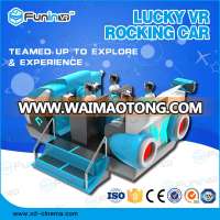 9D Arcade immersive Lucky VR Rocking Car amusement equipment virtual reality simulation rides