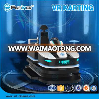 new business and investment VR Karting Simulator theme park equipment 9d vr experience