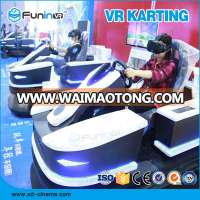 Most attractive VR Karting Simulator park amusement rides 3d vr virtual reality glasses